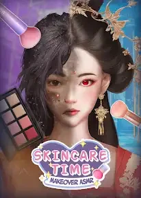 Play Skincare Time Makeover Asmr free online